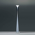 Artemide 1361010A - LED Stajaća lampa CADMO LED/44W/230V + 1xGU10/10W/230V crna