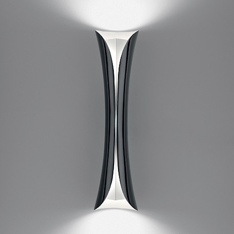 Artemide 1373010A - Zidna svjetiljka CADMO 2xGU10/10W/230V crna