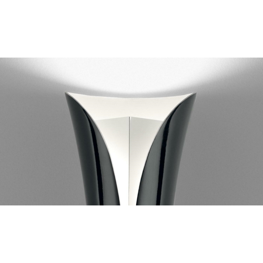 Artemide 1373010A - Zidna svjetiljka CADMO 2xGU10/10W/230V crna