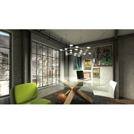 Artemide 1575050APP - LED Prigušivi luster na sajli NET LED/43W/230V pr. 65 cm 3000K