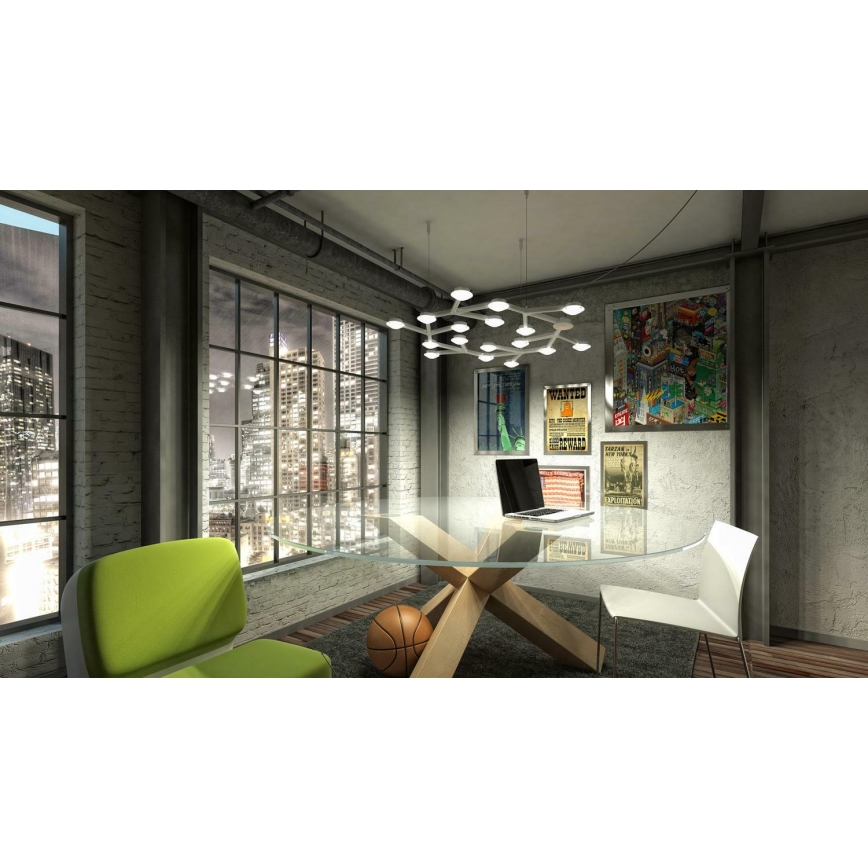 Artemide 1575050APP - LED Prigušivi luster na sajli NET LED/43W/230V pr. 65 cm 3000K
