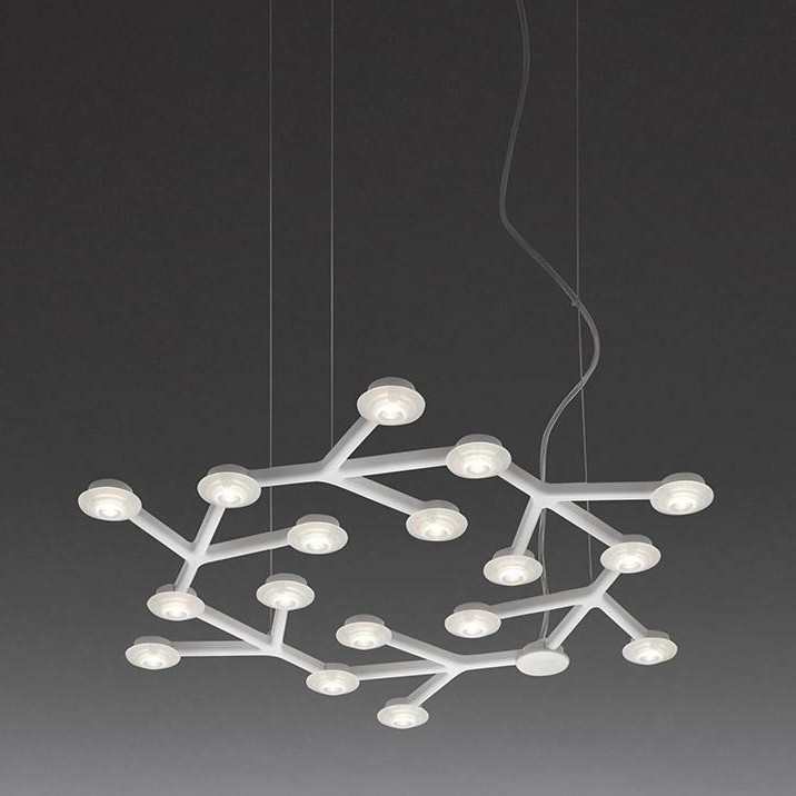 Artemide 1575050APP - LED Prigušivi luster na sajli NET LED/43W/230V pr. 65 cm 3000K