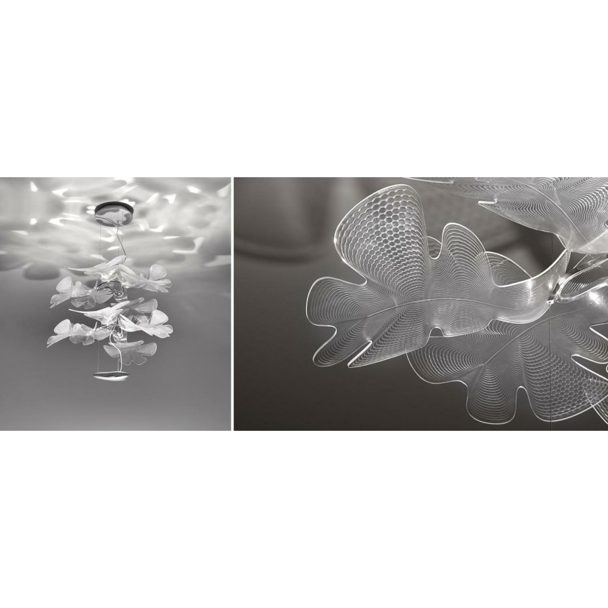 Artemide 1628110APP - LED prigušivački luster na užetu CHLOROPHILIA LED/44W/230V 3000K