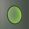 Artemide 1993330APP - LED RGBW prigušivački luster na užetu DISCOVERY LED/59W/230V 2700-6500K crna