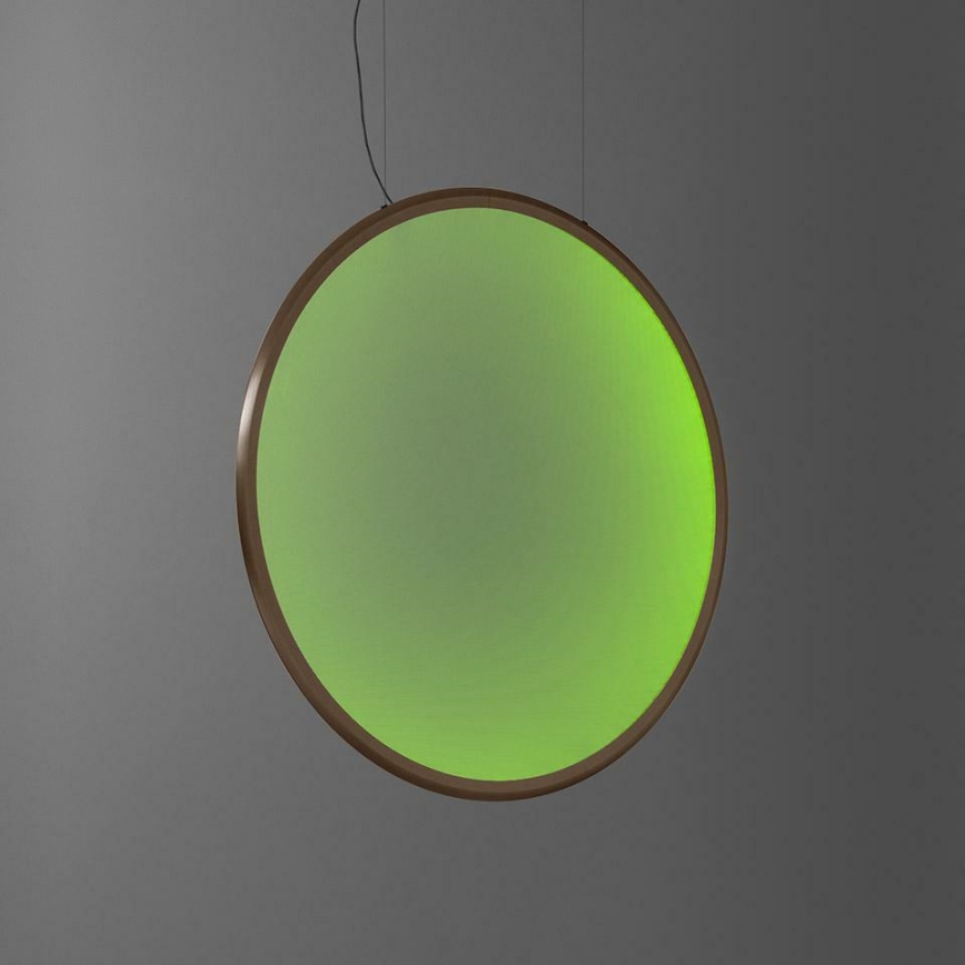 Artemide 1993360APP - LED RGBW Prigušivi luster na sajli DISCOVERY LED/59W/230V 2700-6500K brončana