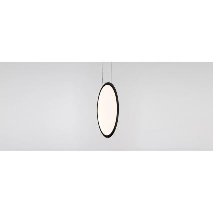 Artemide 1994030APP - LED Prigušivi luster na sajli DISCOVERY LED/80W/230V 3000K crna
