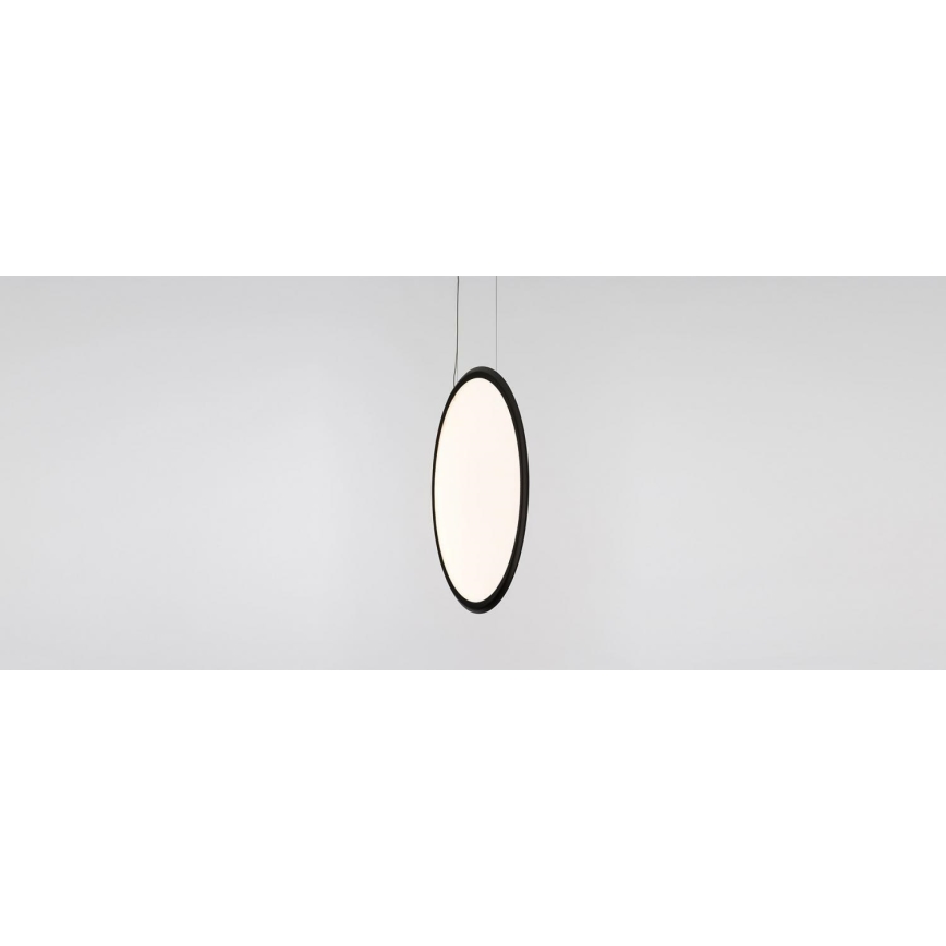 Artemide 1994030APP - LED Prigušivi luster na sajli DISCOVERY LED/80W/230V 3000K crna