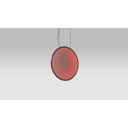 Artemide 1994330APP - LED RGBW Prigušivi luster na sajli DISCOVERY LED/79W/230V 2700-6500K crna