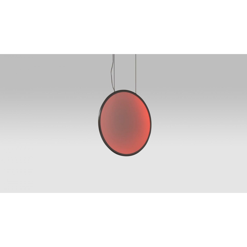 Artemide 1994330APP - LED RGBW Prigušivi luster na sajli DISCOVERY LED/79W/230V 2700-6500K crna