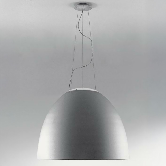 Artemide A243210 - LED Prigušivi luster na sajli NUR LED/80W/230V 3000K pr. 90 cm siva