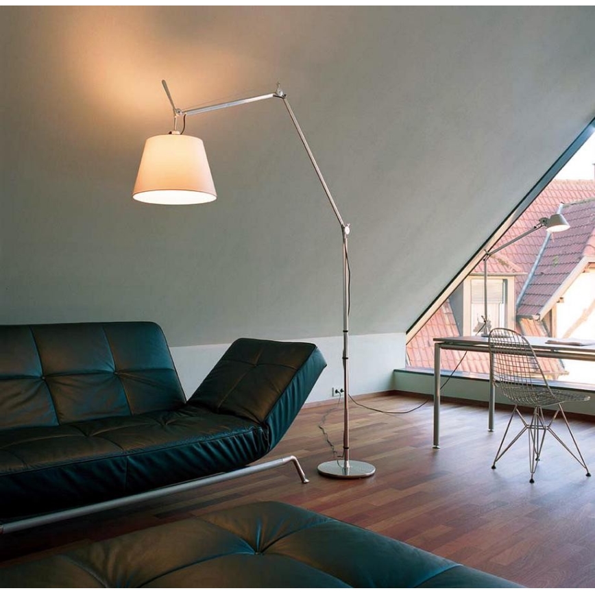 Artemide AT0069A+AT0069B - Podna lampa TOLOMEO BASCULANTE 1xE27/100W/230V