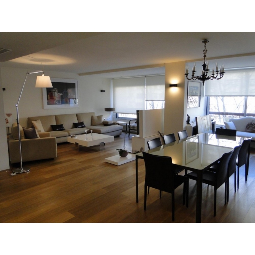 Artemide AT0069A+AT0069B - Podna lampa TOLOMEO BASCULANTE 1xE27/100W/230V