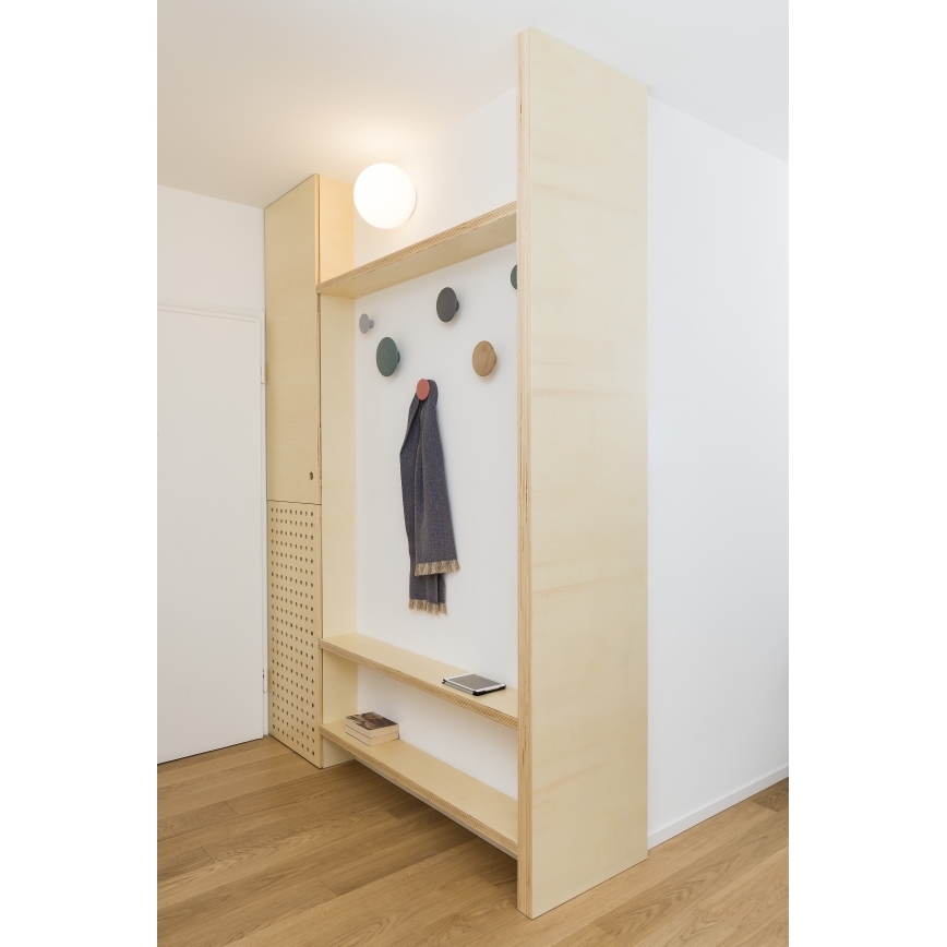 Artemide AR 1039110A - Stropna svjetiljka za kupaonicu DIOSCURI  1xE14/6W/230V IP44