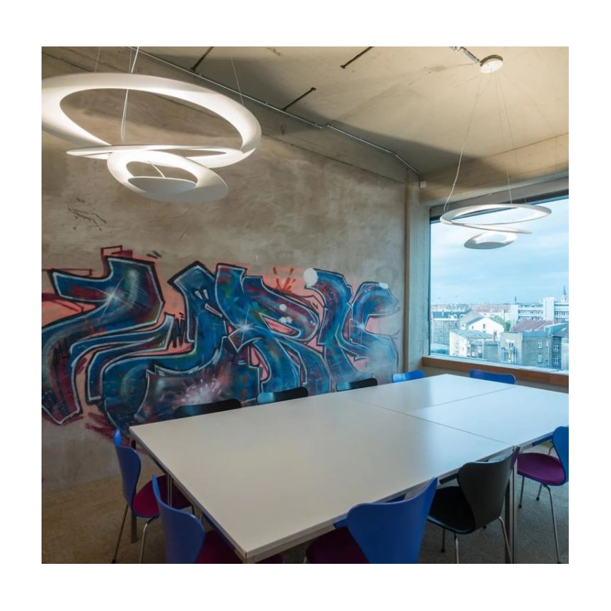 Artemide AR 1237010A - Luster na lancu za prigušivanje PIRCE MINI 1xR7s/330W/230V