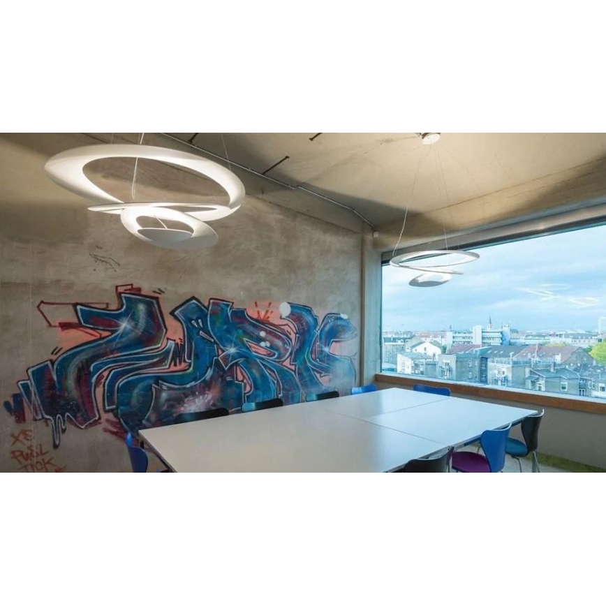 Artemide AR 1249010A - LED luster na sajli PIRCE MICRO, s mogućnošću prigušivanja LED/27W/230V