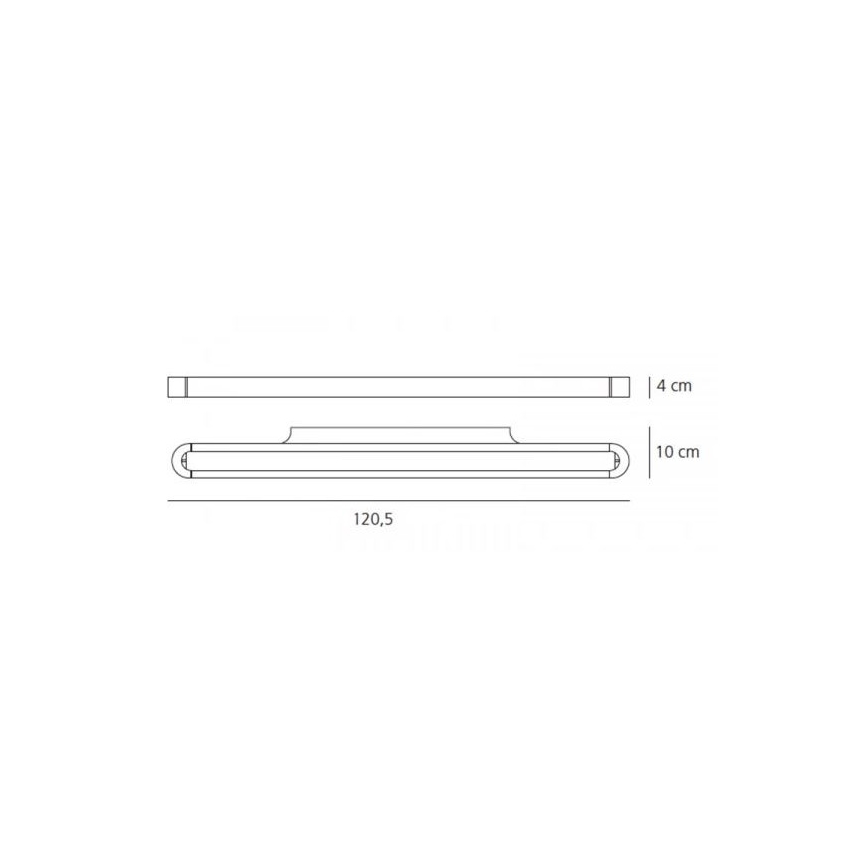 Artemide AR 1917010A - LED Zidna svjetiljka TALO 120 1xLED/51W/230V