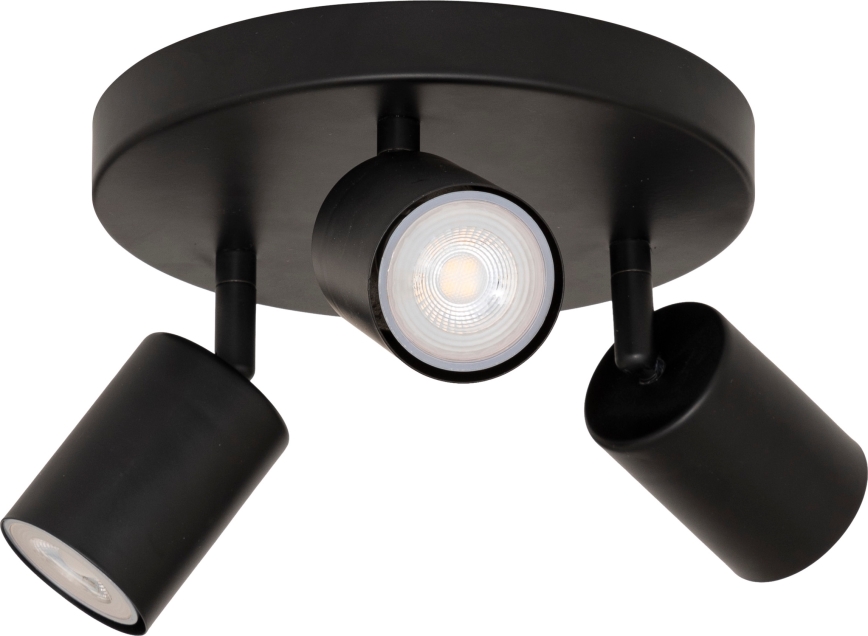 Atmosphera - Crna VICO potrošna lampica 3xGU10/25W/230V