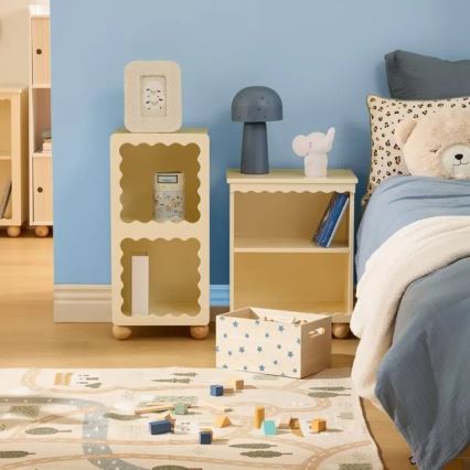 Atmosphera - Dječja stolna lampa STARRY MUSHROOM 1xE14/25W/230V plava