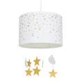 Atmosphera - Dječji luster na sajli STARS 1xE27/40W/230V