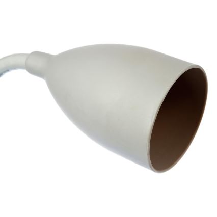 Atmosphera - Lampa s kvačicom SILY 1xE14/7W/230V siva