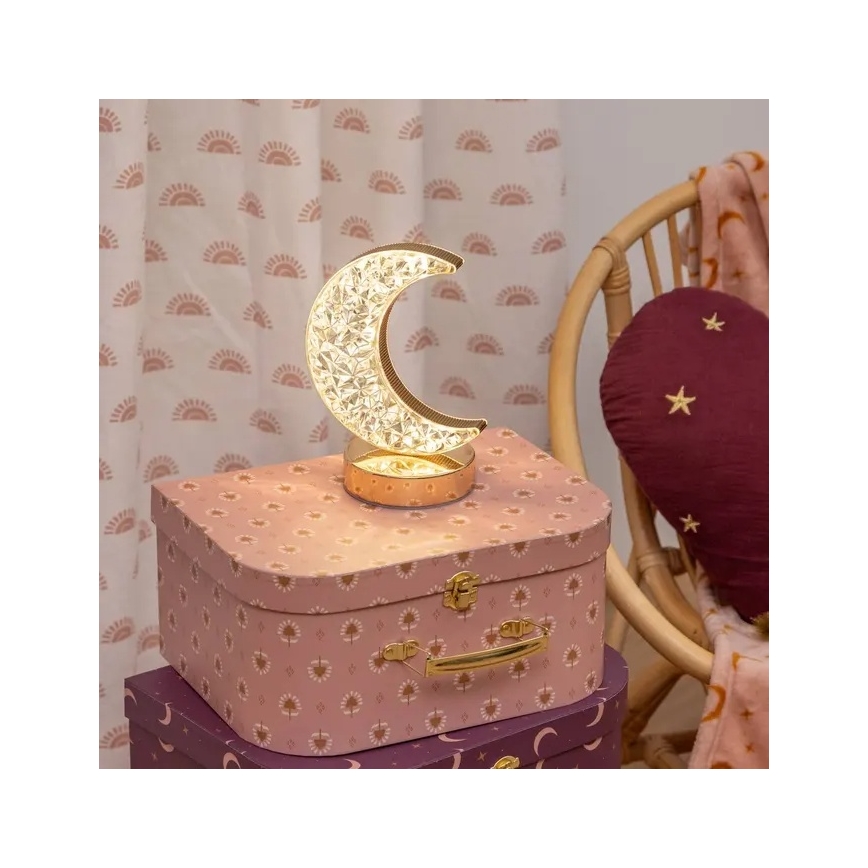 Atmosphera - LED dječja stolna lampa BELLA LED/3xAA