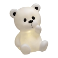 Atmosphera - LED dječje noćno svjetlo TEDDY LED/3xAA bijela