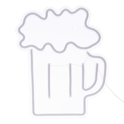 Atmosphera - LED neonska zidna dekoracija BEER LED/5V