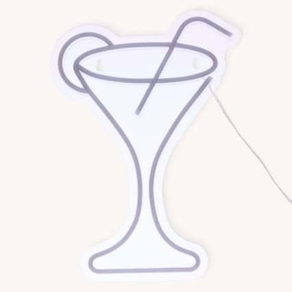 Atmosphera - LED neonska zidna dekoracija COCTAIL LED/5V