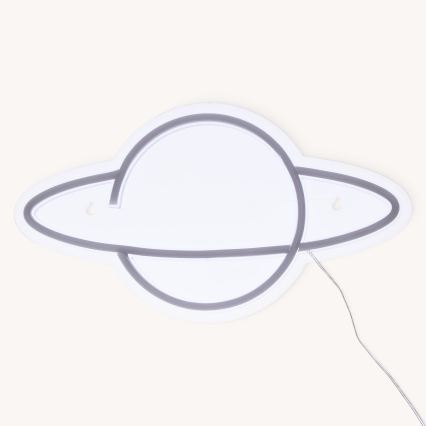 Atmosphera - LED neonska zidna dekoracija PLANET LED/5V