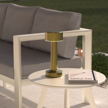 Atmosphera - LED Punjiva vanjska dodirna stolna lampa HALTO LED/5V 1800 mAh IP44