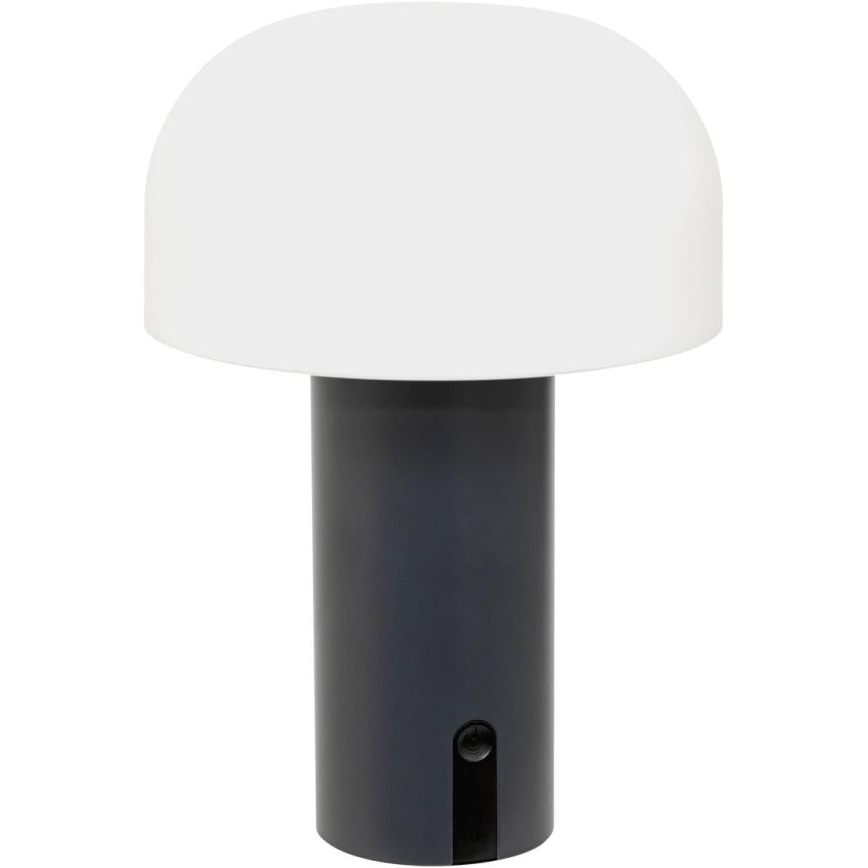Atmosphera - LED Punjiva vanjska dodirna stolna lampa JANY LED/3,7V 22 cm 2200 mAh IP44 crna