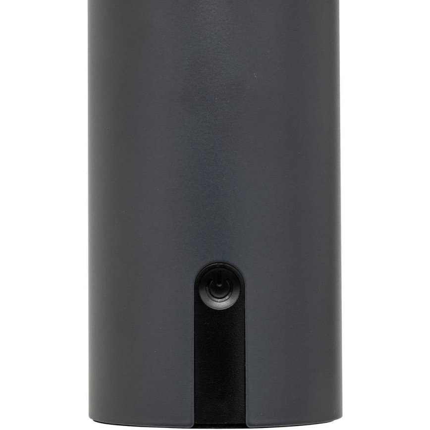 Atmosphera - LED Punjiva vanjska dodirna stolna lampa JANY LED/3,7V 22 cm 2200 mAh IP44 crna