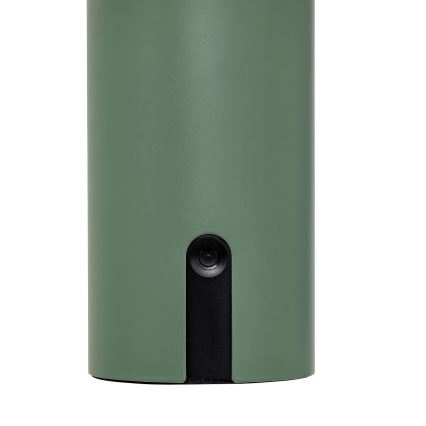 Atmosphera - LED Punjiva vanjska dodirna stolna lampa JANY LED/3,7V 22 cm 2200 mAh IP44 zelena