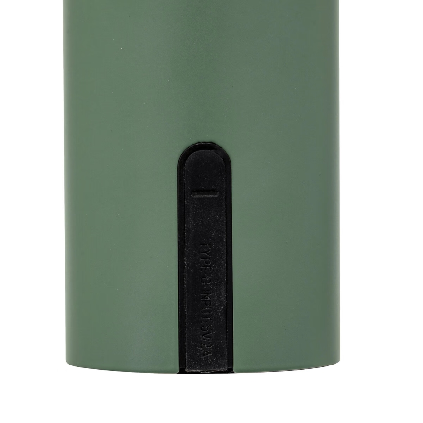 Atmosphera - LED Punjiva vanjska dodirna stolna lampa JANY LED/3,7V 22 cm 2200 mAh IP44 zelena