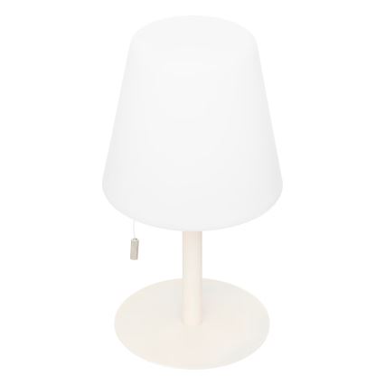 Atmosphera - LED RGBW Punjiva vanjska stolna lampa ZACK LED/3,7V 1200 mAh IP44 bež