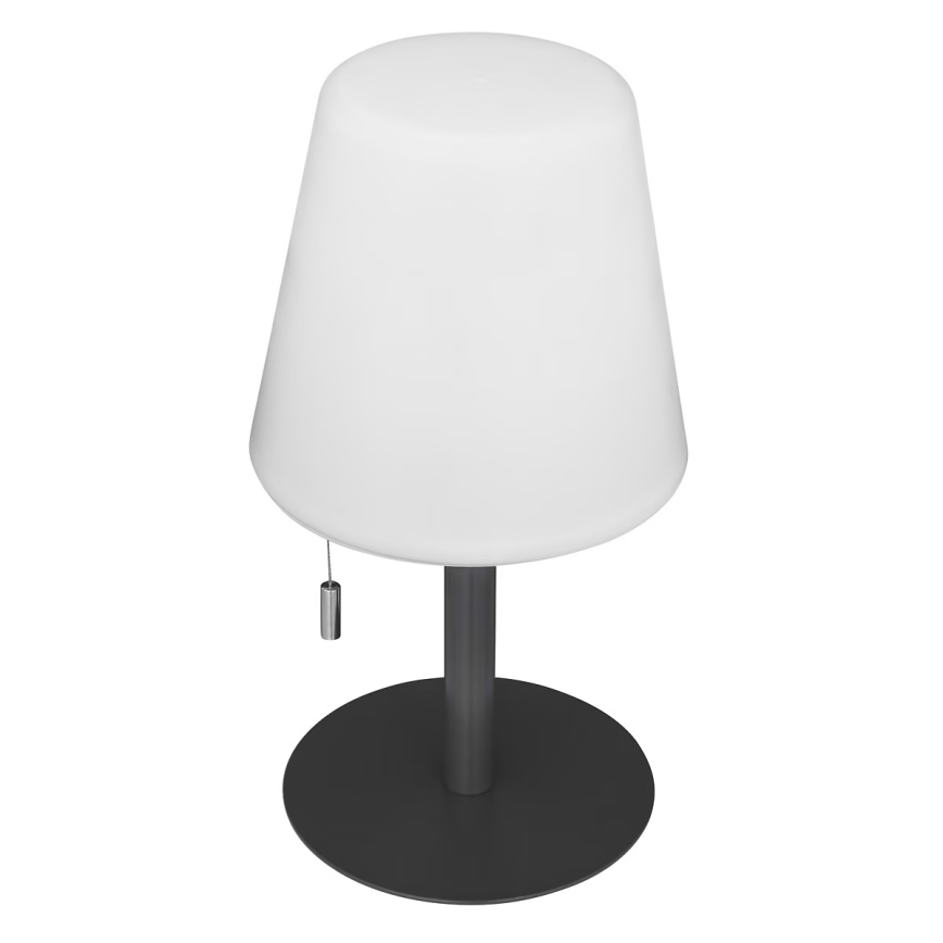 Atmosphera - LED RGBW Punjiva vanjska stolna lampa ZACK LED/3,7V 1200 mAh IP44 crna