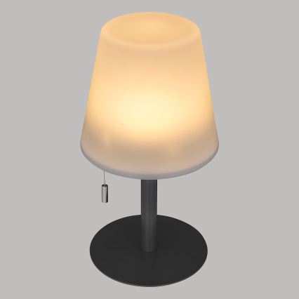 Atmosphera - LED RGBW Punjiva vanjska stolna lampa ZACK LED/3,7V 1200 mAh IP44 crna