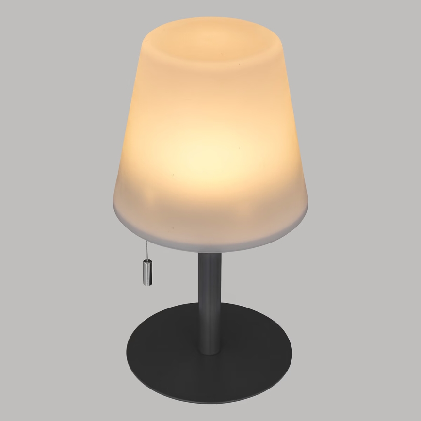 Atmosphera - LED RGBW Punjiva vanjska stolna lampa ZACK LED/3,7V 1200 mAh IP44 crna