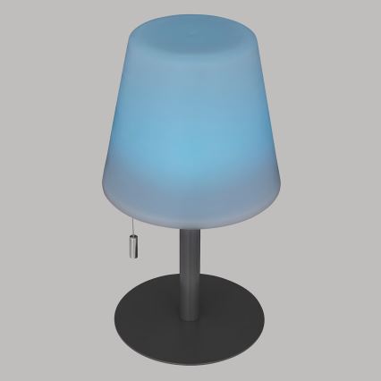 Atmosphera - LED RGBW Punjiva vanjska stolna lampa ZACK LED/3,7V 1200 mAh IP44 crna