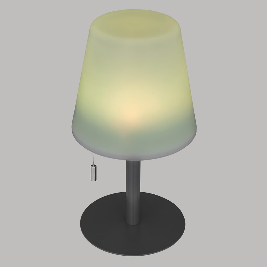 Atmosphera - LED RGBW Punjiva vanjska stolna lampa ZACK LED/3,7V 1200 mAh IP44 crna