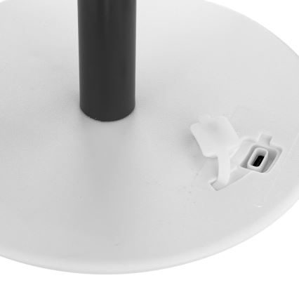 Atmosphera - LED RGBW Punjiva vanjska stolna lampa ZACK LED/3,7V 1200 mAh IP44 crna