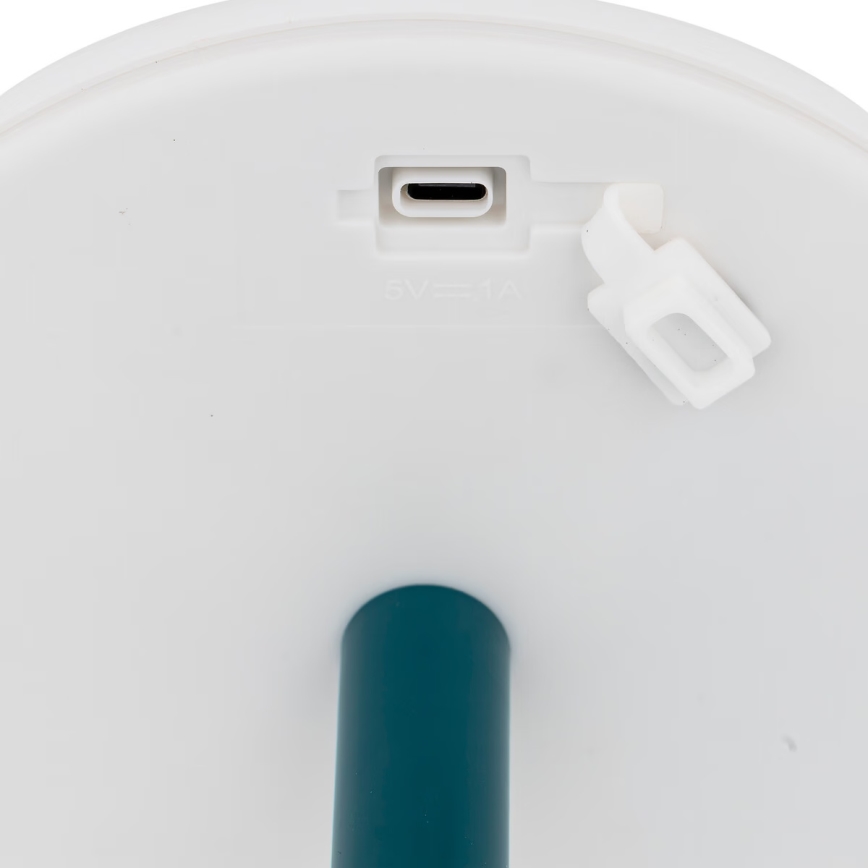Atmosphera - LED RGBW Punjiva vanjska stolna lampa ZACK LED/3,7V 1200 mAh IP44 tirkizna