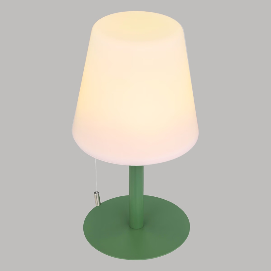Atmosphera - LED RGBW Punjiva vanjska stolna lampa ZACK LED/3,7V 1200 mAh IP44 zelena