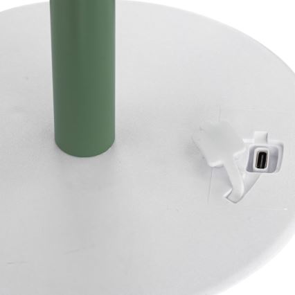 Atmosphera - LED RGBW Punjiva vanjska stolna lampa ZACK LED/3,7V 1200 mAh IP44 zelena