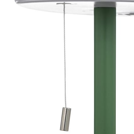 Atmosphera - LED RGBW Punjiva vanjska stolna lampa ZACK LED/3,7V 1200 mAh IP44 zelena