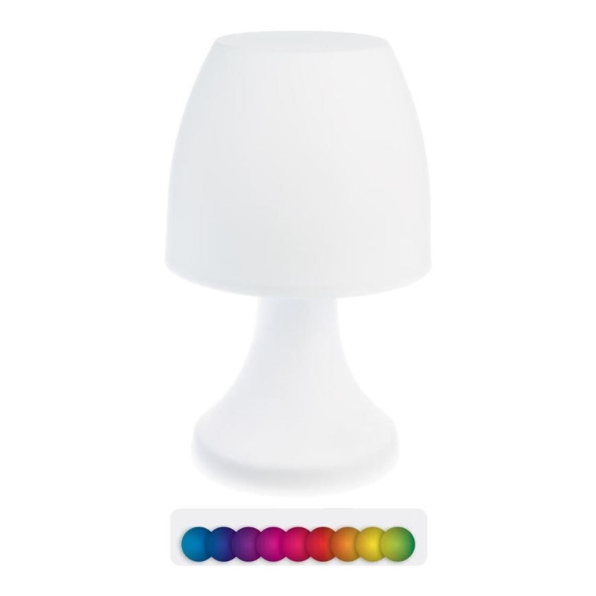 Atmosphera - LED RGB Vanjska stolna lampa DOKK LED/3xAAA 19,5 cm IP44