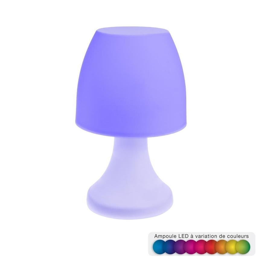Atmosphera - LED RGB Vanjska stolna lampa DOKK LED/3xAAA 19,5 cm IP44
