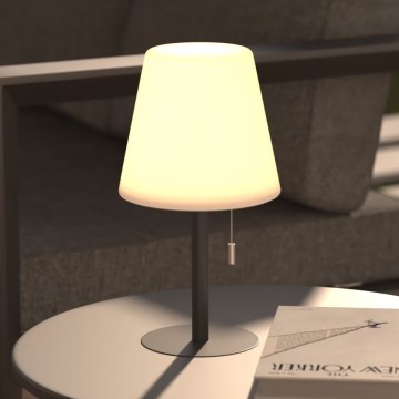 Atmosphera - LED RGBW Punjiva vanjska stolna lampa ZACK LED/3,7V 1200 mAh IP44 crna