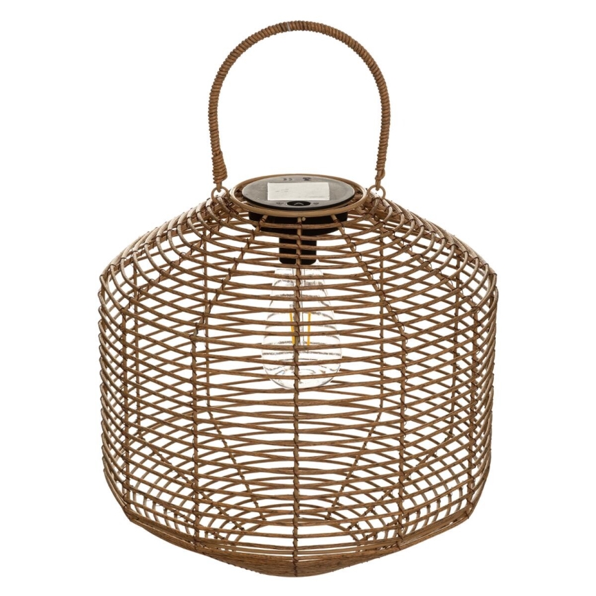 Atmosphera - LED Solarna lampa CUBA LED/1,2V IP44 ratan