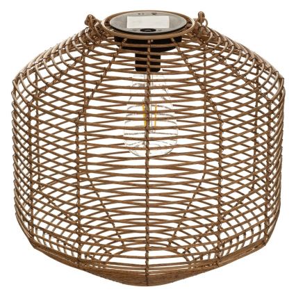 Atmosphera - LED Solarna lampa CUBA LED/1,2V IP44 ratan